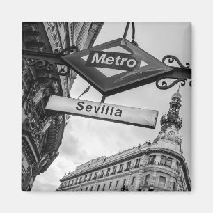 Íman Ímã do metro de Sevilha: Madrid