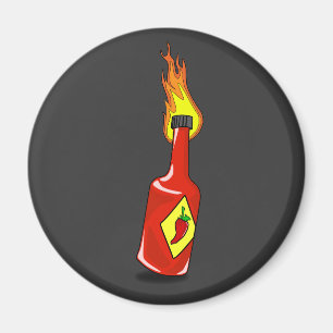 Íman Ímã do molho picante dos desenhos animados