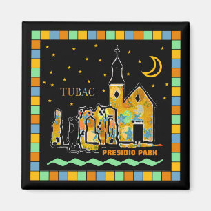 Íman Ímã do mosaico do parque de Tubac Presidio