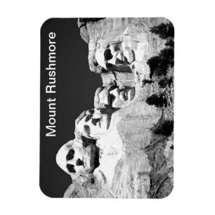 Íman Ímã do Mt Rushmore em BW