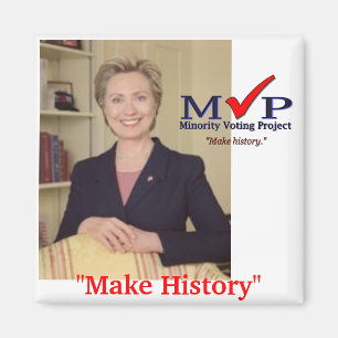 Íman Ímã do MVP Hillary Clinton