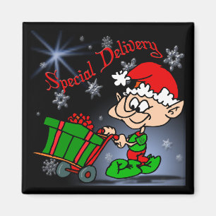 Íman Ímã do Natal da entrega especial