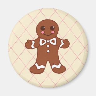 Íman Ímã do Natal do menino do pão-de-espécie