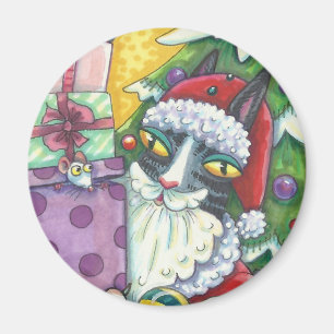 Íman ÍMÃ do NATAL do PAPAI NOEL do CAT de N Fitz do