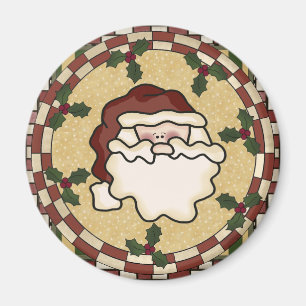 Íman Ímã do Natal do St. Nick do papai noel