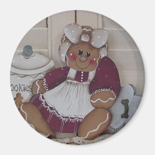 Íman Ímã do padeiro 2 do biscoito do pão-de-espécie