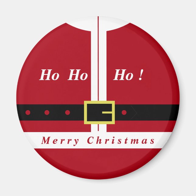 Íman Ímã do Papai Noel (Frente)