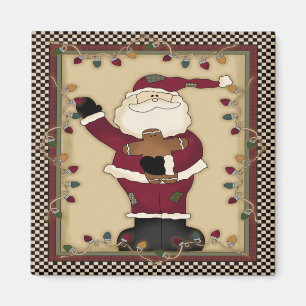 Íman Ímã do papai noel do Natal