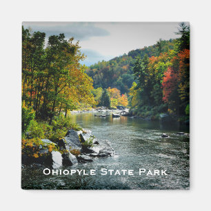 Íman Ímã do parque estadual de Ohiopyle