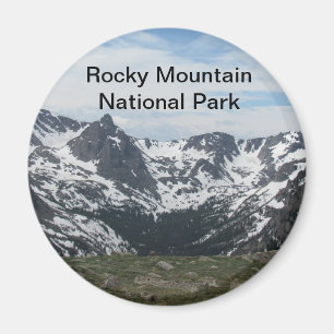 Íman Ímã do parque nacional de montanha rochosa