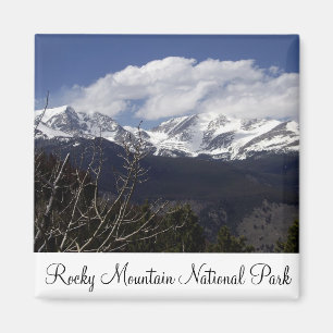 Íman Ímã do parque nacional de montanha rochosa