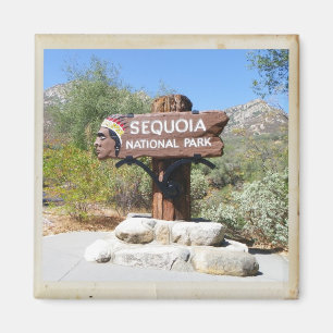Íman Ímã do parque nacional de sequóia!