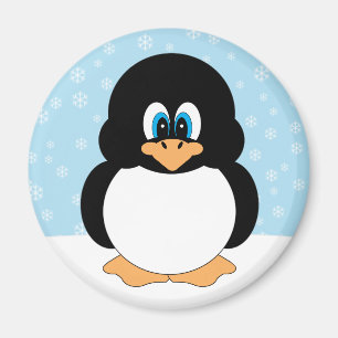 Íman Ímã do pinguim do floco de neve