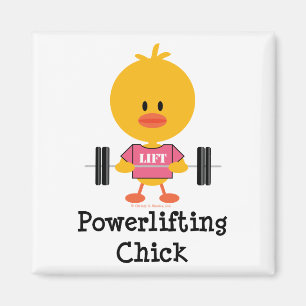 Íman Ímã do pintinho de Powerlifting