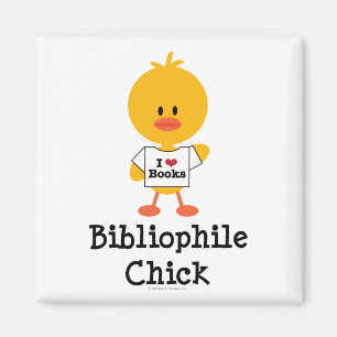 Íman Ímã do pintinho do Bibliophile