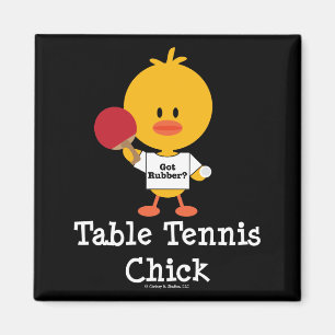 Íman Ímã do pintinho do ténis de mesa