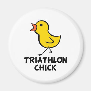 Íman Ímã do pintinho do Triathlon