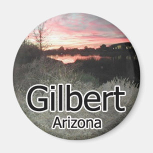 Íman Ímã do por do sol da arizona de Gilbert
