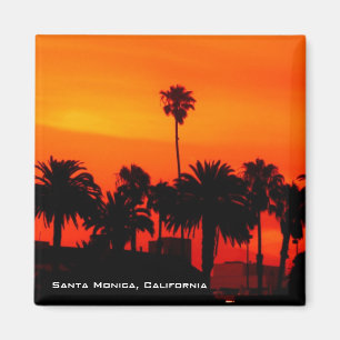 Íman Ímã do por do sol de Santa Monica