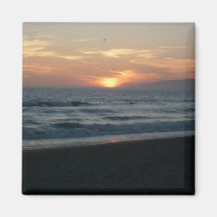 Íman Ímã do por do sol do Oceano Pacífico