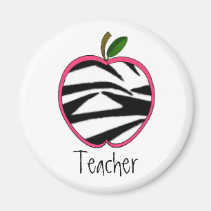 Íman Ímã do professor - impressão Apple da zebra