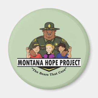 Íman Imã do Projeto Montana Hope (teal)