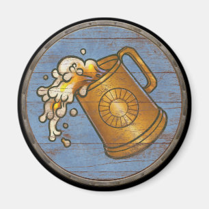 Íman Ímã do protetor de Viking - caneca para cerveja