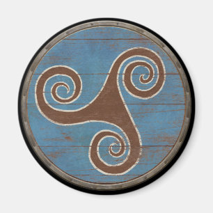 Íman Ímã do protetor de Viking - Triskele