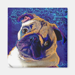 Íman ímã do pug