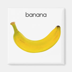Íman Ímã do refrigerador da banana