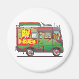 Íman Ímã do refrigerador dos amigos do rv