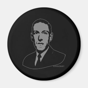 Íman Ímã do retrato de HP Lovecraft