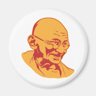 Íman Ímã do retrato de Mahatma Gandhi