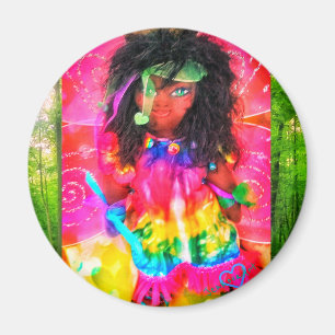 Íman ÍMÃ do ROSA da BONECA 1FAERY