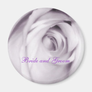 Íman ímã do rosa do roxo (noivos)