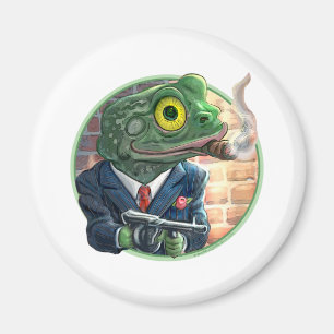 Íman Ímã do sapo do gângster