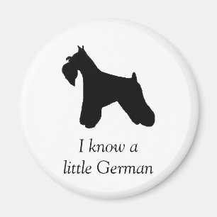 Íman Ímã do Schnauzer diminuto