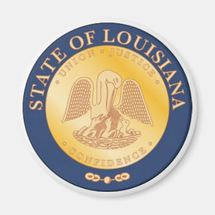 Íman Ímã do selo do estado de Louisiana
