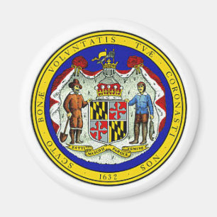 Íman Ímã do selo do estado de Maryland