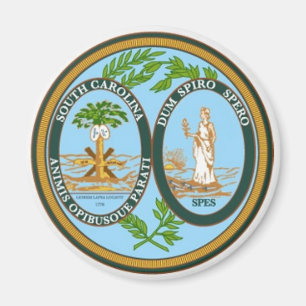 Íman Ímã do selo do estado de South Carolina