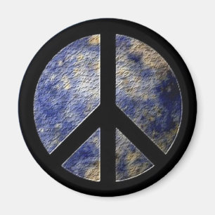 Íman Ímã do sinal de paz do globo do mundo