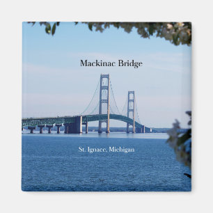 Íman Ímã do St. Ignace da ponte de Mackinac