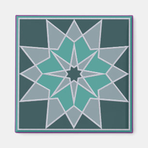 Íman Ímã do teste padrão de mosaico