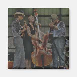 Íman Ímã do trio do Bluegrass