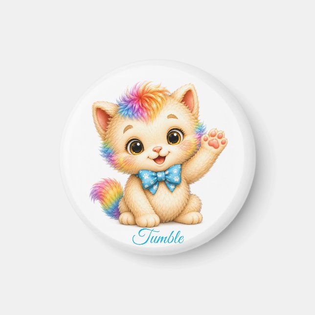 Íman Ímã do Tumble o Gatinho (Frente)