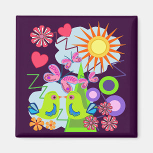 Íman Ímã do verão do amor