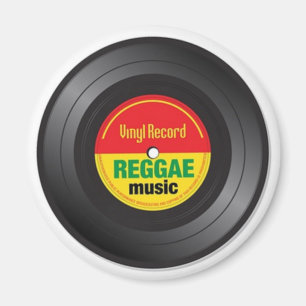 Íman Ímã do vinil 45 da reggae
