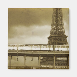 Íman Ímã do vintage da torre Eiffel
