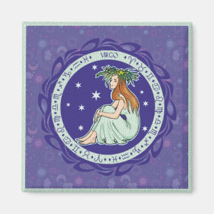 Íman Ímã do Virgo do sinal de Sun