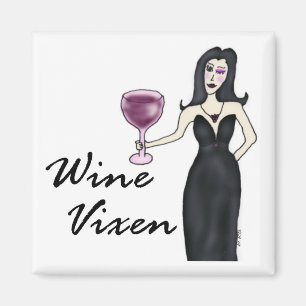 Íman Ímã do Vixen do vinho (nenhum dizer)